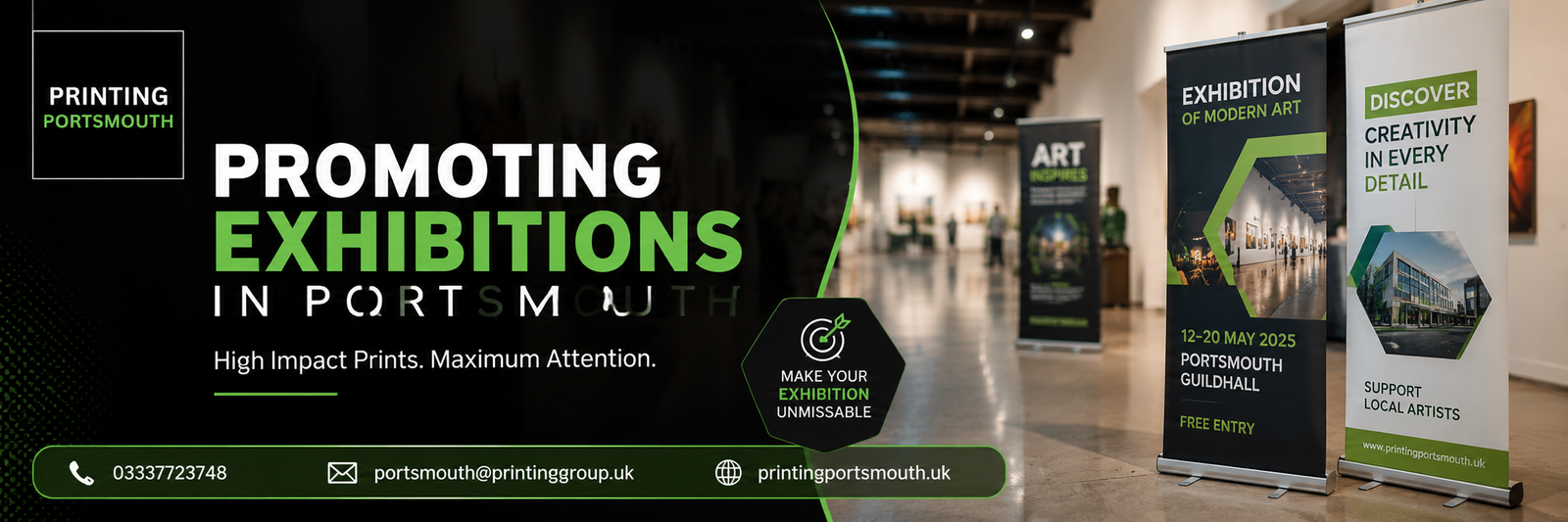 Promoting Exhibitions in Portsmouth